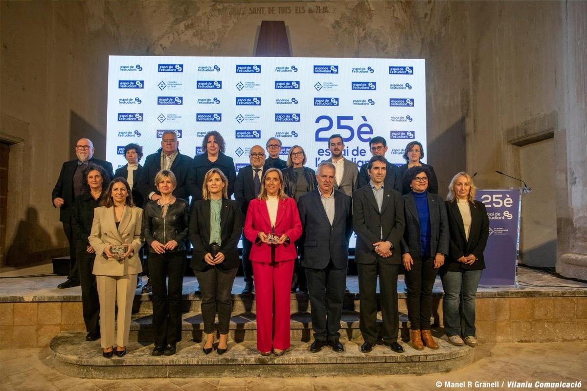 Fotografia de l'acte inaugural de Manel Granell - Vilaniu Comunicació.