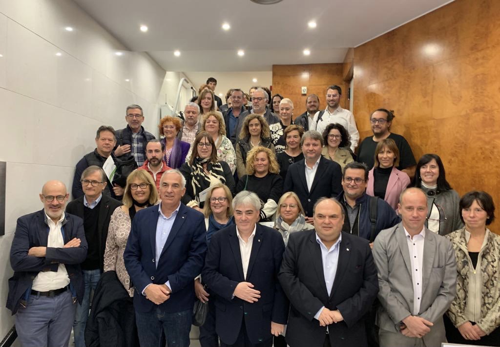 Fotografia de grup realitzada per la Delegació del Govern a Tarragona