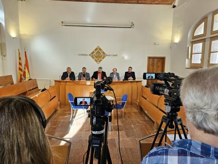 Roda de premsa de la presentació de les Jornades