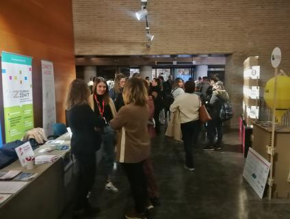 Zona d'expositors Jornada Connect@