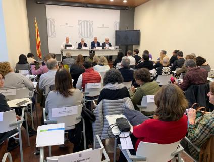 Moment de la constitució del Consell Territorial de Tarragona. Fotografia de la Delegació del Govern a Tarragona.