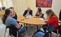 Visita de la delegada del Govern a Tarragona, Lucía López, al Consell Comarcal de l'Alt Camp.