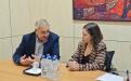 Visita de la delegada del Govern a Tarragona, Lucía López, al Consell Comarcal de l'Alt Camp.