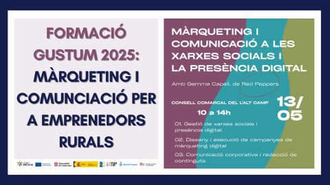 Màrqueting i Comunicació per a Emprenedors Rurals
