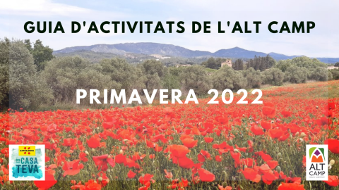 Guia d'Activitats de l'Alt Camp - Primavera 2022