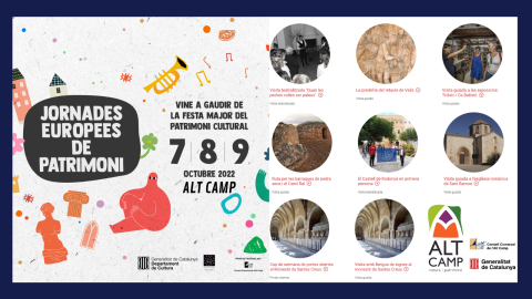 Jornades Europees de Patrimoni 2022 Alt Camp