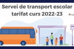 Servei de transport escolar tarifat curs 2022-23