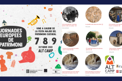 Jornades Europees de Patrimoni 2022 Alt Camp